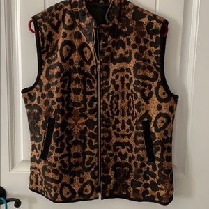 Super Cute Leopard Print Vest